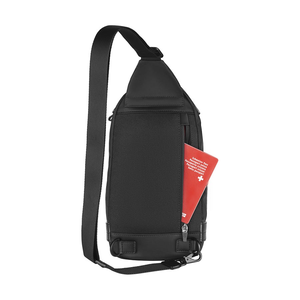 <b>Mini</b> Waterproof Shoulder Bag for Men Vietnam Product for Everyday Use or <b>Backpacking</b> Zipper Multi-compartment Men's Chest Bag - Product Image 5