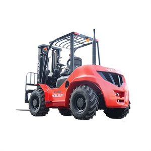Chariot élévateur tout-terrain 4x4 diesel, chariot élévateur tout-terrain 2,5 T, distance entre centres de charge CDG 500 mm - Product Image 4