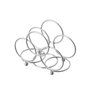 Porte-serviettes mural en acier inoxydable, élégant, sculpté, poli, boîte à mouchoirs, support durable en métal pour salle de bain - Product Image 3