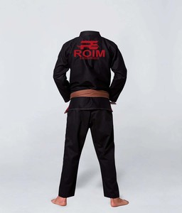 ชุดกิโมโนสำหรับผู้ชายและผู้หญิงผ้าฝ้าย100% จีไอจูจิสึสีดำบราซิลเลี่ยน - Product Image 4