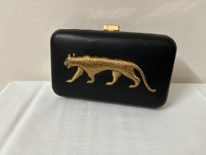 Bolso de mano de mujer decorado de terciopelo negro con piedra turquesa junto con cuentas de Esmeralda tamaño 8x5 pulgadas bolso de fiesta monedero - Product Image 3