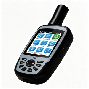 Ricevitore GNSS RTK palmare ICEGPS 980 a frequenza completa con inclinometro, PPP CORS/NTRIP per rilevamenti topografici - Product Image 2