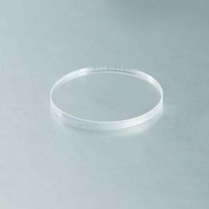 Stock optique ménisque lentille fluorure de baryum (BaF2) 25.4x5mm revêtement antireflet fenêtre de protection - Product Image 4