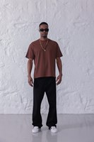 Camiseta Básica de Hombre 100% Algodón, Formal, Tejida, al por Mayor, Personalizable, Corte Regular, Transpirable, Hecha en Turquía, Proveedor al por Mayor