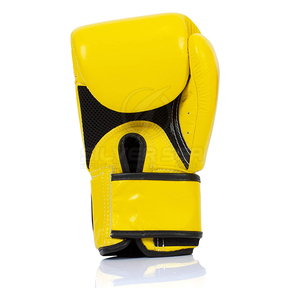 2023 Custom Made High Quality Breathable Lightweight Pakistani Leather Men's Boxing <b>Gloves</b> for Martial Arts-<b>Silver</b> Sea Sports - Product Image 5