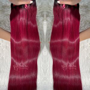 Extensiones de cabello humano liso con cutícula sin procesar para el día de la mujer - Product Image 5