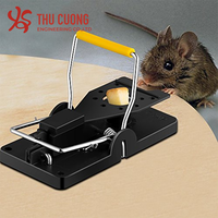 Meilleures ventes 2023 : Kit de piège à souris traditionnel en fil métallique, efficace, écologique, pour usage extérieur et intérieur, noir