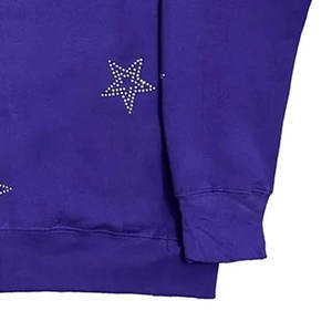 Prix raisonnable, service OEM, sweats à capuche en strass pour hommes, style unique, respirant, sweats à capuche en strass pour hommes - Product Image 5