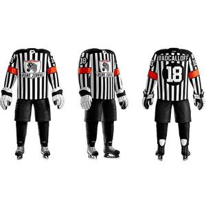 Uniformes de Hockey sobre Hielo de Equipo, Material Duradero, Alta Calidad, Logotipo Personalizado, Transpirable, Resistente al Viento, 100% Poliéster - Product Image 5