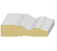 Plinthe en MDF / Moulure en MDF apprêtée résistante à l'humidité (Plinthe, Cadre, Couronne) Vente directe usine OEM