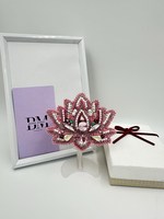 Broches en perles de verre artisanales de créateur - Accessoires de haute qualité avec couleur et forme personnalisées, design moderne, cadeaux pour baby shower