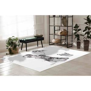 Tapis imprimé graffiti : facile à nettoyer, chambre à coucher, salon, grand Banksy Boy, tapis fin non tissé - Product Image 4