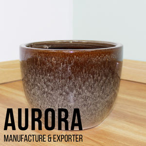 Jardinières en céramique vietnamienne de haute qualité, emballage personnalisé, prix de gros, pots à fleurs écologiques avec drainage - Product Image 5