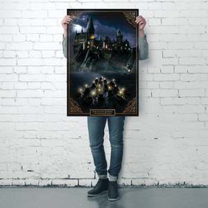 Póster Artístico de Harry Potter, Castillo de Hogwarts, Icónico Castillo de Hogwarts del Mundo Mágico - Product Image 2