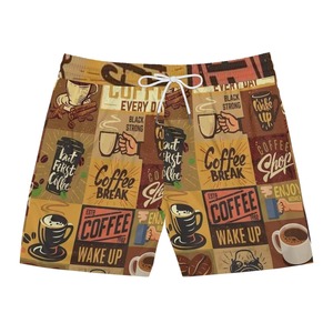 Short uni imprimé OEM short unisexe respirant à taille élastique short tendance personnalisé pour centres de villégiature gymnases écoles en promotion - Product Image 1