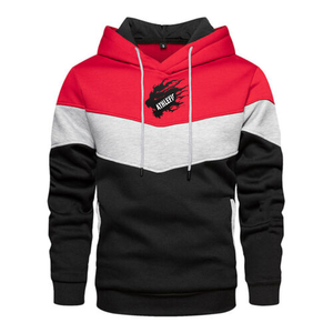 Pull à capuche multicolore pour hommes, logo personnalisé, impression numérique, sérigraphie et broderie, sweats à capuche - Product Image 1