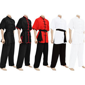 Uniforme de Kung Fu Personalizado al por Mayor, 100% Poliéster, Ropa de Entrenamiento de Artes Marciales Resistente, Fabricante OEM ODM, Pakistán - Product Image 4