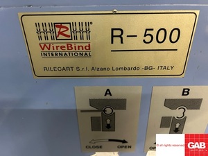 Máquina encuadernadora James Burn R-500 en venta - máquina encuadernadora de alambre en venta - Product Image 5