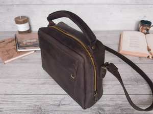 Vente en gros d'usine de sacs à main design de qualité supérieure Sac à main de marque de luxe en cuir véritable Chip Sac à bandoulière LCBB-0040 - Product Image 5