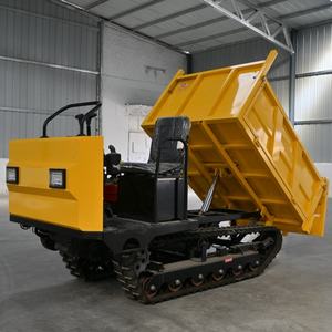 Brand New Strong Self Loading with Lifting Mini Dumper Garden <b>Transporter</b> Crawler Light Tracked <b>Transporter</b> Dump Truck - Product Image 3