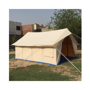 Carpa de Lona Impermeable Verde para Campamento, con Estructura de Aluminio, para Invierno, de Gran Tamaño, Tipo Hospital de Campaña, Personalizable, Venta al por Mayor - Product Image 6