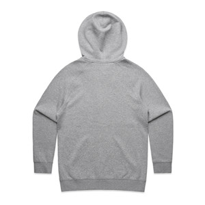 Anti-Winkle Regular Street Wear Unisex Full Zipper Thick <b>Fleece</b> Fabric Inside Blank Embroidery Custom Logo Women's Zip-Up Hoodie - Product Image 2
