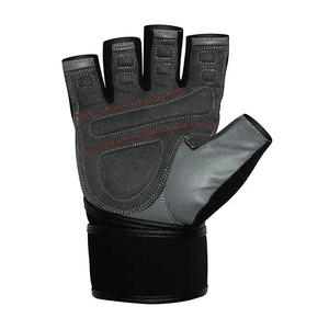 Guantes Deportivos de Neopreno Harry Johnson, Medios Dedos, Correa de Muñeca Ajustable, para Levantamiento de Pesas, Gimnasio, Ciclismo, Entrenamiento, Unisex, Transpirables - Product Image 2