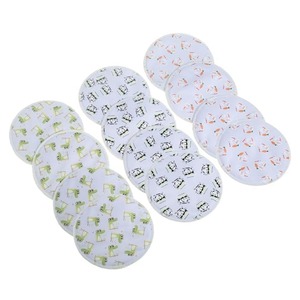 แผ่นซับน้ำนมทำจากไม้ไผ่แผ่นซับน้ำนมแบบออร์แกนิกซักได้ใช้ซ้ำได้สำหรับหลังคลอด - Product Image 1