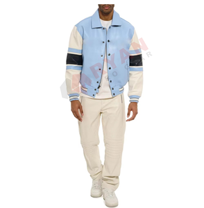 Alta calidad para hombre Letterman chaquetas al por mayor personalizado impreso bordado Varsity chaqueta unisex nuevo estilo - Product Image 3