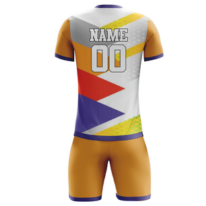 Uniformes de Fútbol para Niños Personalizados de la Nueva Temporada 2026 al por Mayor, Uniformes de Fútbol Transpirables 100% Poliéster - Product Image 4