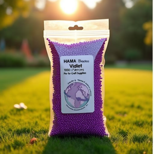 Hama Beads Violeta, 1000 Piezas por Bolsa para Manualidades - Product Image 3