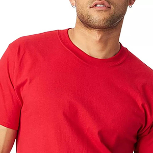 Venta al por mayor último diseño de algodón hombres camisetas en el precio barato fabricantes profesionales de buena calidad de manga corta hombres camiseta - Product Image 2
