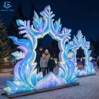 Festival-Lichtlösungen: Tierthemen-Licht-Fotorahmen-Installationen für Zoos, Freizeitparks und Familienunterhaltungsattraktionen