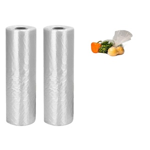 14" X 20" Plastic Produce Bag on a <b>Roll</b>, Clear Food Storage Bags for Bread <b>Fruits</b> Vegetable, 350 Bags/<b>Roll</b>: Come From Vietnam - Product Image 5