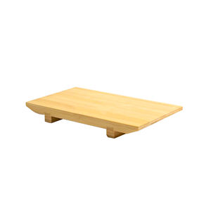 Planche à découper en bois à rectangle en bois pour finition naturelle avec planche à découper en marbre et bois à la cuisine - Product Image 3