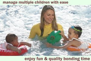 ปลอกแขนพลาสติกสำหรับว่ายน้ำสำหรับเด็กอุปกรณ์สระว่ายน้ำแบบพกพาสำหรับ P24ที่ทนทานออกแบบได้ตามต้องการ - Product Image 5