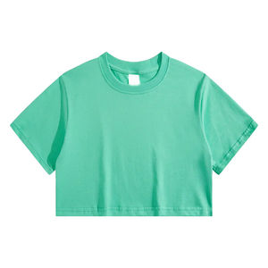 Top corto transpirable para mujer, cómodo, superventas, tendencia superior, antiarrugas, estilo perfecto, ropa informal, Top corto, camisa ligera - Product Image 6