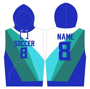 Custom Design <b>Men's</b> Pullover <b>Hoodie</b> <b>Men's</b> Sublimation <b>Sleeveless</b> <b>Hoodie</b> - Product Image 1