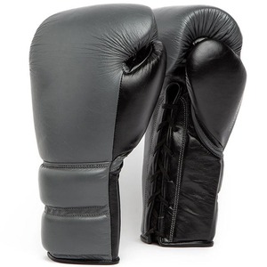 Gants de boxe en cuir de haute qualité à lacets, respirants, fabriqués sur mesure, pour la compétition, vente chaude - Product Image 3