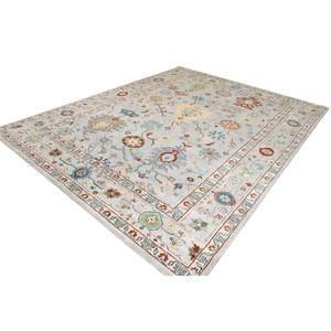 Ensemble de tapis en laine de Nouvelle-Zélande noué à la main Tapis floral moderne et confortable avec support en latex fait à la main pour tous les styles de maison - Product Image 5