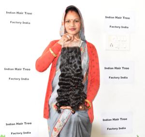 Fabricant d'extensions de cheveux humains bruts indiens paquets ondulés à cuticule aligné pour un usage quotidien disponible pour des prix d'usine d'Inde - Product Image 5