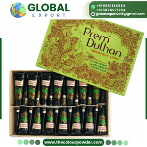 100% Natural <b>Henna</b> Mehndi <b>Cones</b> Premium Grade Ammonia-Free Pure Leaf Extract Pleasant Aroma Bright Color Bridal Women Cultural - Product Image 2