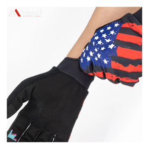 Full-<b>Finger</b> Lightweight UV Protection Cycling Gloves Breathable Anti-Slip Grip Adjustable Wrist <b>Strap</b> Shock-Absorbing Padded - Product Image 3