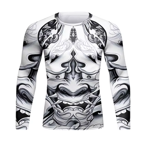 Short de surf unisexe Rash Guard personnalisable pour jeunes avec tissu uni et motif artistique pour les pratiques Martial X - Product Image 6