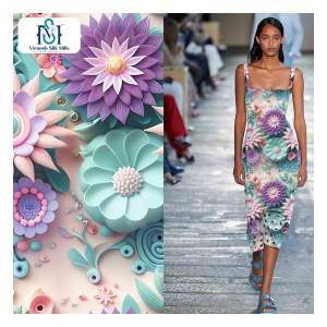 High Quality <b>Cheap</b> 100% Rayon Digital Print Fabric for Garments - Product Image 6