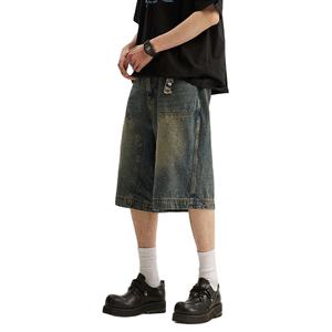 Shorts en jean unisexe Glory Custom 2026 – Pantalon décontracté taille mi-haute style délavé pour l'été, le streetwear et les aventures en extérieur - Product Image 3