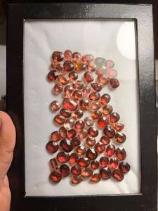 Cojín de piedras preciosas facetadas de turmalina Rosa natural para fabricación de joyería fina-Asscher Emerald Oval Baguette Pear Cut - Product Image 4