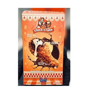 Crispy Cluck Milk Chocolate Chicken Leg 48g Per 100g Energy 2200 Kj 530 Kcal Fat 30g Carbohydrates 59g - Product Image 3