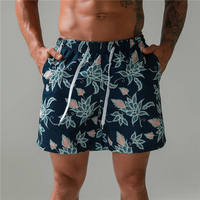 Shorts de bain pour hommes, personnalisés avec logo, pour les vacances à la plage, imprimés, de haute qualité, en polyester imperméable et à séchage rapide, 2023