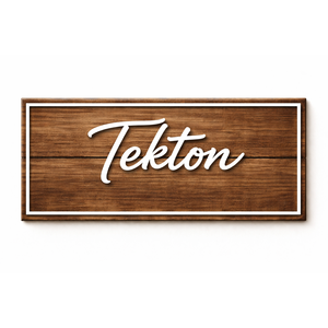 Personalized 23 X 7 Wood Wall Sign Farmhouse Art Decor with Name and Christmas Theme for Home Decoration - Product Image 1